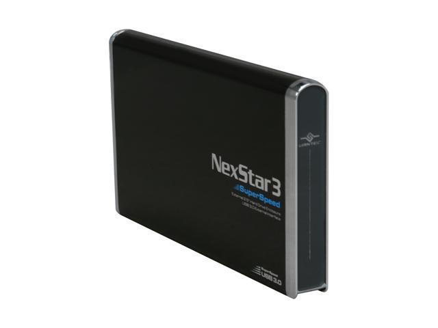 VANTEC NexStar 3 NST-280S3-BK Aluminum 2.5" Black USB 3.0 External Enclosure