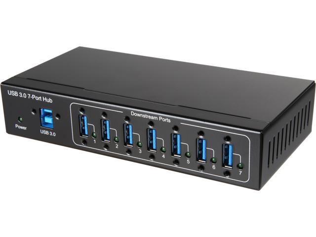 VANTEC UGT-DH107U3 7-Port USB 3.0 Mountable Industrial Hub - Newegg.com