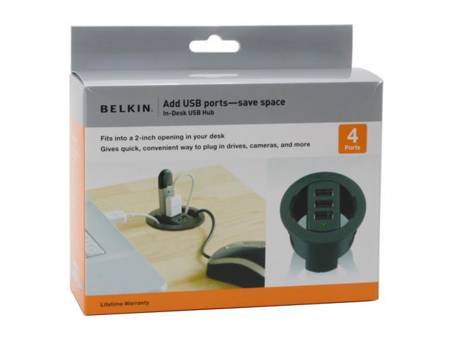 Belkin F5u402 02in Kit In Desk Usb Hub 2 Inch Newegg Com