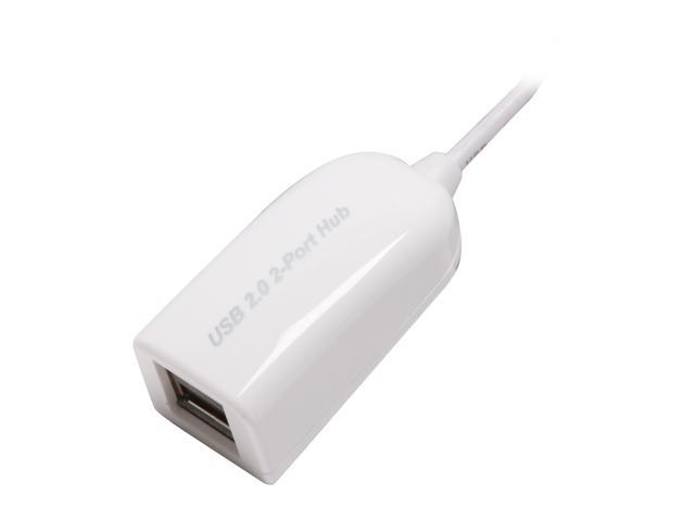 GWC HU2024 USB 2.0 2-Port, bus-power, ultra slim for high mobility  Hub