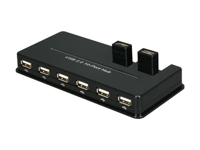 GWC HU2SA0 USB 2.0 10-Port Hub - Newegg.com