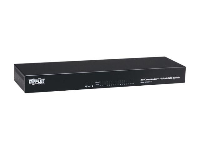 Tripp Lite 16-Port Cat5 KVM Switch 1U Rack-Mount (B072-016-1) - Newegg.com