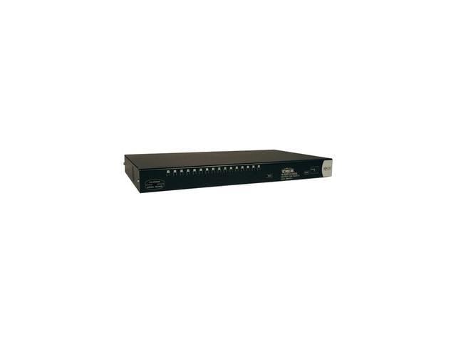 TRIPP LITE B060-016-2 16-Port (2-User) 1U Rackmount Cat5 Matrix KVM ...