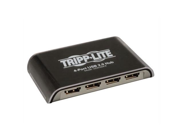 Tripp Lite U225-004-R 4-Port USB 2.0 Certified Mini Hub