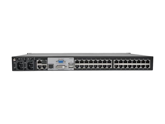 TRIPP LITE B064-032-02-IPG 32-Port Cat5 KVM Over IP Switch 2 IP + 1 ...