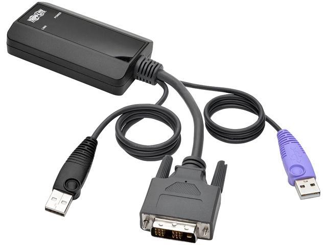 Tripp Lite DVI USB Server Interface w/ Virtual Media & CAC for B064 ...