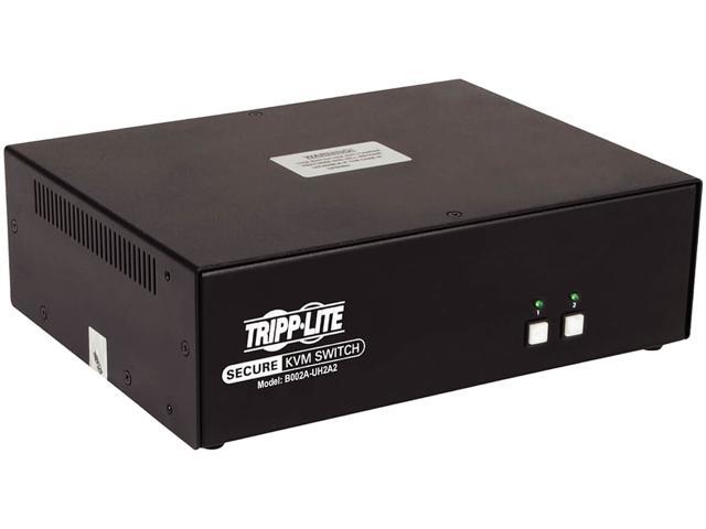 TRIPP LITE B002A-UH2A2 Secure KVM Switch 2-Port Dual-Monitor HDMI