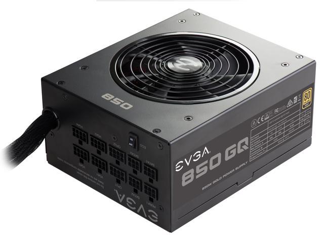 EVGA 850 GQ 210-GQ-0850-V1 80+ GOLD 850W  Semi Modular EVGA ECO Mode Power Supply
