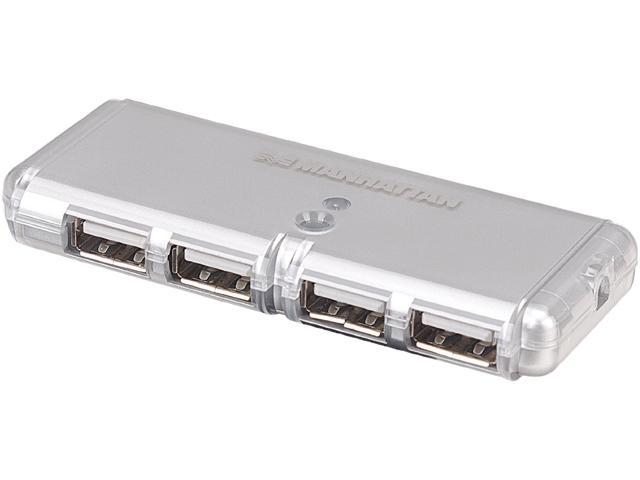 Manhattan Hi-Speed 4 Port USB 2.0 Pocket Hub