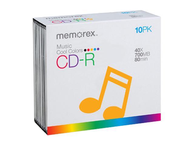 memorex 700MB 40X CD-R Disc - Newegg.com