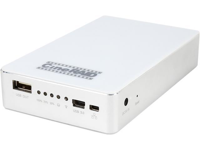 CineRAID CR-H126 USB 3.0 Bus Powered / Battery Powered Wireless and HDD Enclosure / Power Bank