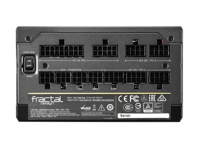 Блок питания fractal design ion 760p обзор