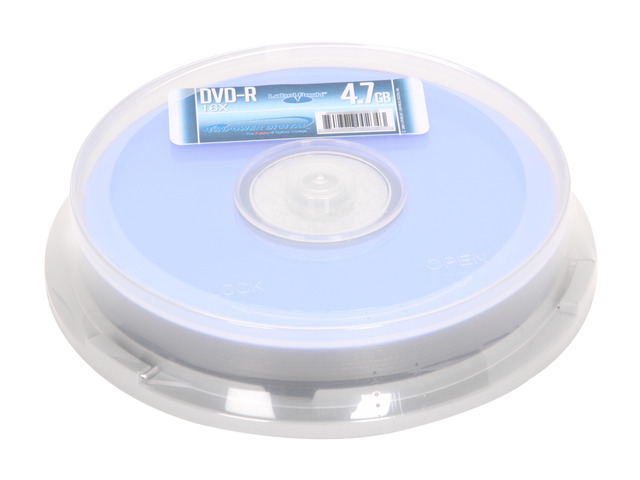 Labelflash Disc Vinpower Digital 4.7GB 16X DVD-R LabelFlash 10 Packs Disc Model ...