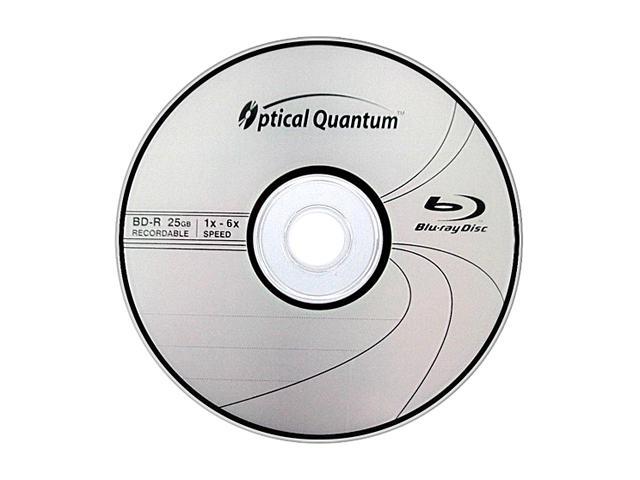 Optical Quantum 25gb 6x R 50 Packs Blu Ray Media Logo Top Model Oqbdr06lt 50 Newegg Com
