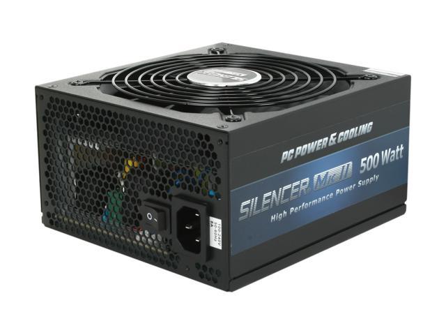 PC Power and Cooling Silencer Mk II 500W High Performance SLI CrossFire ready Power Supply