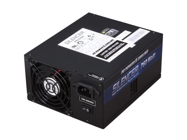 PC Power and Cooling Silencer 760W High Performance 80PLUS Silver SLI CrossFire ready Power Supply