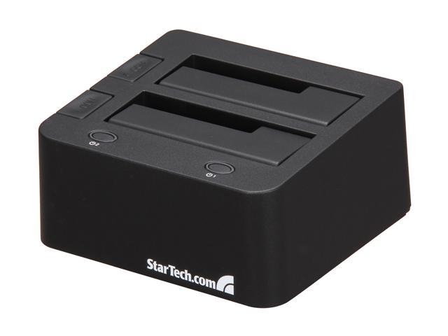 StarTech.com eSATA USB to SATA Hard Drive Docking Station for Dual 2.5” or 3.5” HDD