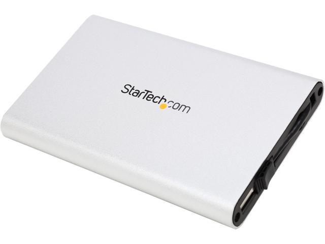 StarTech.com SAT2510SCB 2.5" Silver SATA USB 2.0 External Enclosure