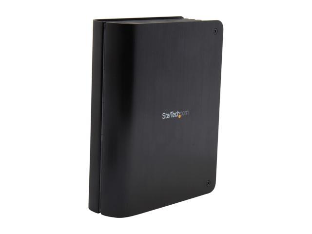 StarTech SAT3510BU3 Aluminum / Plastic 3.5" BlackSuperSpeed USB 3.0 SATA Hard Drive Enclosure w/ Fan