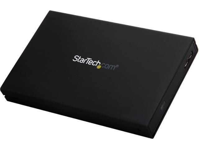 StarTech S2510BMU33 2.5" Hard Drive Enclosure - Supports UASP - SATA 6Gbps - USB 3.0 External Hard Drive Enclosure - SSD/HDD Enclosure