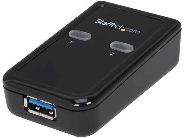 StarTech.com USB221SS 2 Port 2-to-1 USB 3.0 Peripheral Sharing Switch - USB Powered