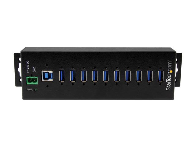 StarTech.com HB30A10AME 10-Port Industrial USB 3.0 Hub with