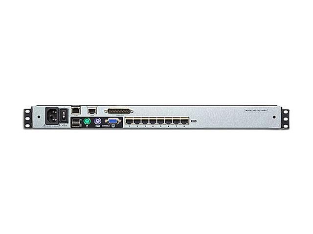 Aten Kl Aim Port In Dual Rail Cat Lcd Kvm Over The Net Newegg Com