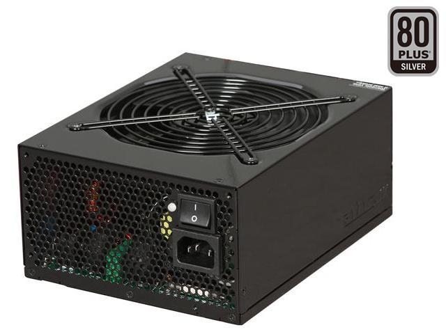 ABS SL series SL1050 1050W Continuous @50°C ,80 PLUS SILVER Certified,Modular Cable Design,Single 12V Rail,ATX12V v2.3/ EPS12V v2.92,SLI Ready,CrossFire Ready,Active PFC"Compatible with Core i7, i5" Power Supply