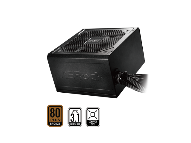 ASRock PRO Series PRO-650B 650 W ATX 3.1 Compatible Power Supply