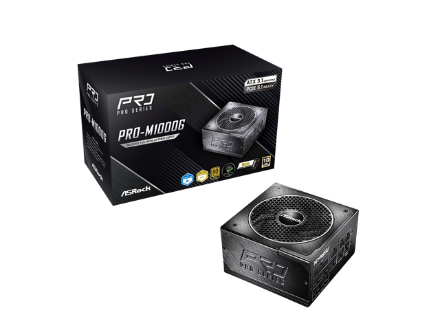 ASRock PRO PRO-M1000G 1000 W Power Supplies