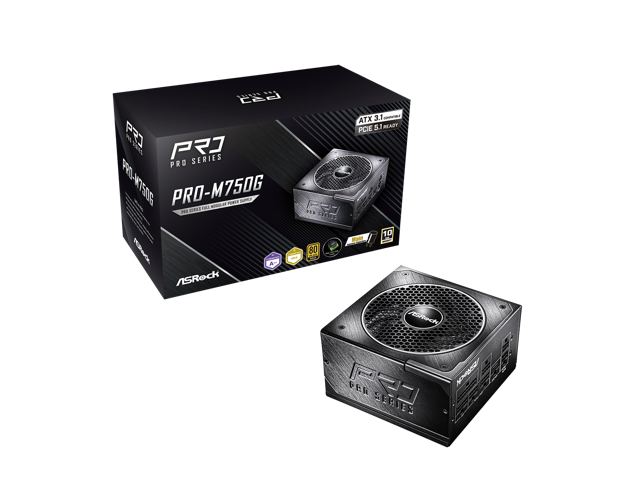 ASRock PRO PRO-M750G 750 W Power Supplies