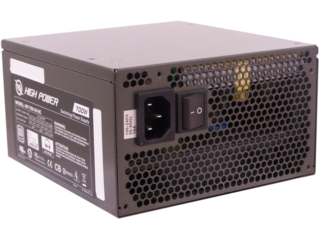 AWA Technology, Inc. High Power HP-700-G14C 700 W Power Supply Black ...