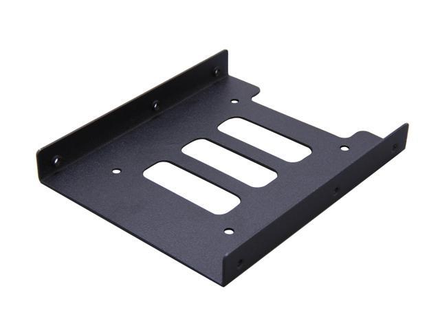 Evercool HDB-250 Drive bay mounting bracket kit let your 2.5" drives completely fit into a 3.5" drive bay