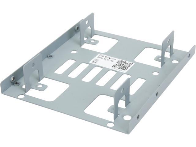 Universal 5.25" to 3.5"2.5" SSD Hard Drive Bay Tray Bracket Mounting HDD Adapter