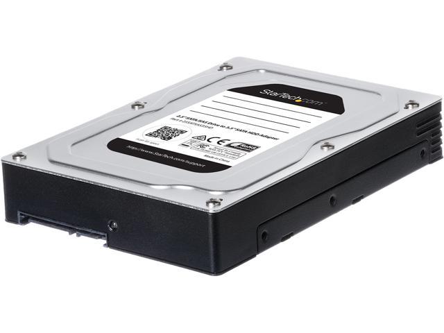 StarTech 25SATSAS35HD 2.5" to 3.5" Hard Drive Adapter - For SATA and SAS SSDs/HDDs - SSD Enclosure - HDD Enclosure - Internal Hard Drive Enclosure