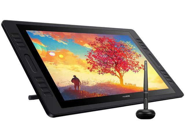 Huion Kamvas Pro 20(2019) Drawing Monitor Pen Display 19.5 Inch IPS Graphic  Tablets with Screen, Full-Laminated Technology, 8192 Battery-Free Pen