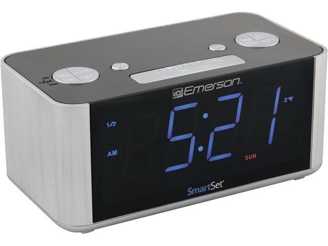 Emerson SmartSet Desktop Clock Radio Mono CKS1708