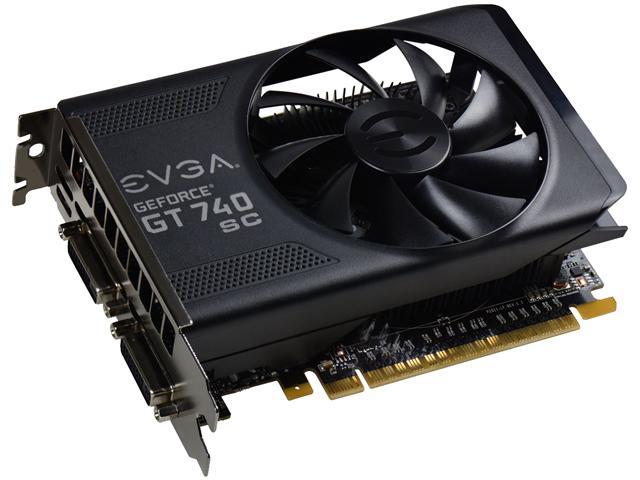 EVGA GEFORCE GT740 SC 2GB Graphics Card TESTED 809394263417