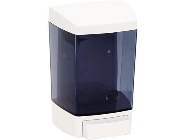 Plastic Soap Dispenser, 46-oz, 5-1/2w x 4-1/4d x 8-1/2h, White