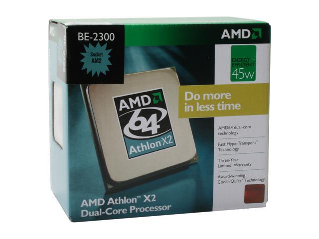 AMD Athlon X2 BE-2300 Brisbane 1.9GHz 2 x 512KB L2 Cache Socket AM2 45W Dual-Core Processor