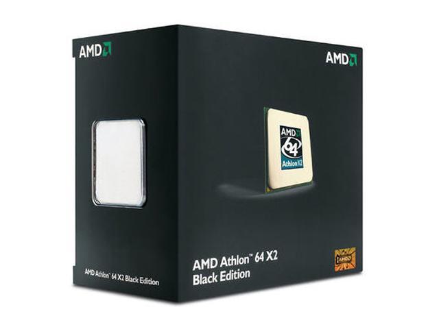 AMD Athlon 64 X2 5000+ - Athlon 64 X2 Brisbane Dual-Core 2.6 GHz Socket AM2 65W Black Edition Processor - ADO5000DSWOF