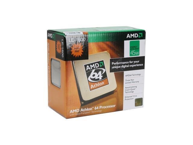 AMD Athlon 64 LE-1600 - Athlon 64 Single-Core 2.2 GHz Socket AM2 45W Processor - ADH1600DHBOX