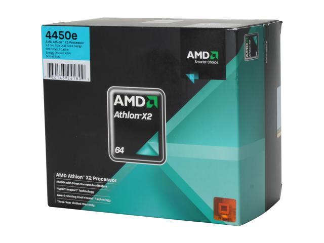 AMD Athlon X2 4450e Brisbane 2.3GHz 2 x 512KB L2 Cache Socket AM2 45W Dual-Core Processor