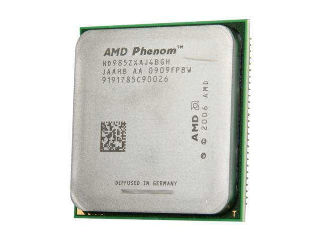 AMD Phenom 9850 Black Edition - Phenom X4 Quad-Core 2.5 GHz Socket AM2+ 125W Desktop Processor - HD985ZXAJ4BGH - OEM