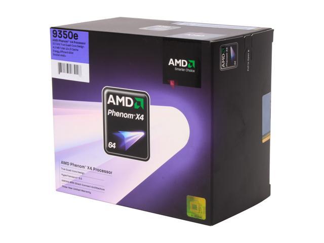 AMD Phenom X4 9350e Phenom X4 Agena Quad Core 2.0 GHz Socket