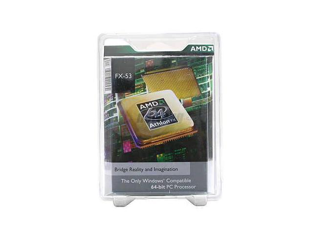 AMD Athlon 64 FX-53 - Athlon 64 SledgeHammer 2.4 GHz Socket 940 Processor - ADAFX53BOX