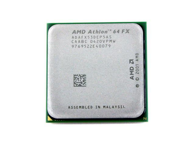AMD Athlon 64 FX-53 - Athlon 64 SledgeHammer 2.4 GHz Socket 939 ...