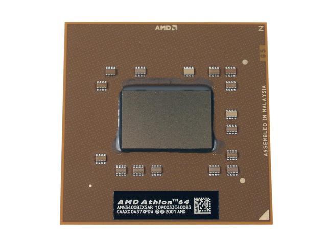 AMD Mobile Athlon 64 3400+ - Mobile Athlon 64 ClawHammer 2.2 GHz Socket 754 Processor - AMN3400BIX5AR - OEM