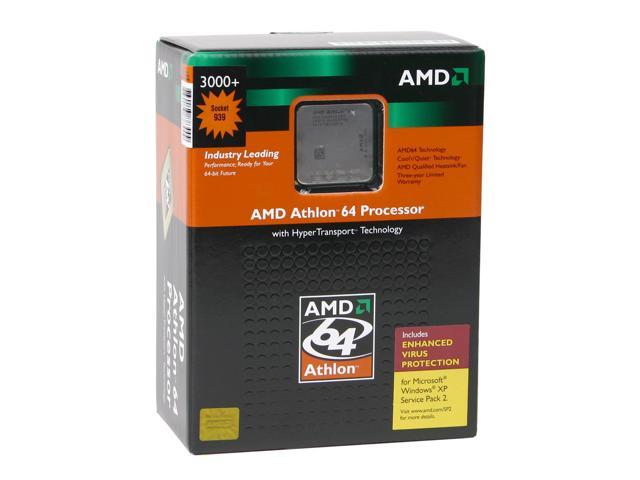 AMD Athlon 64 3000+ - Athlon 64 Winchester 1.8 GHz Socket 939 Processor - ADA3000BIBOX