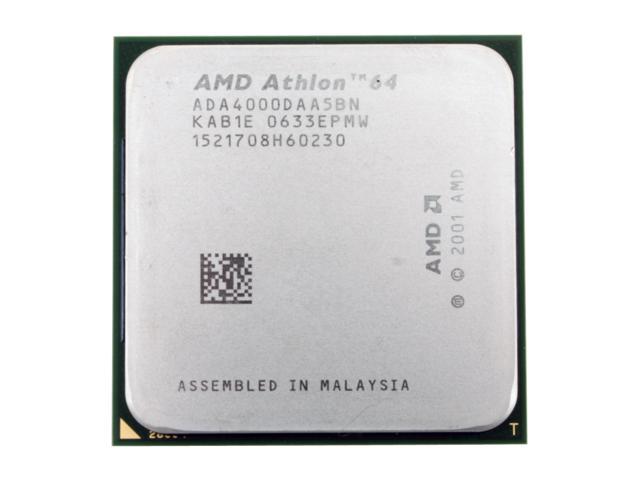 AMD Athlon 64 4000+ - Athlon 64 San Diego Single-Core 2.4 GHz Socket 939 89W Processor - ADA4000DAA5BN - OEM